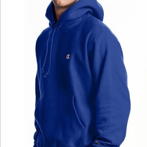 Blue Large Champion Sweatshirt